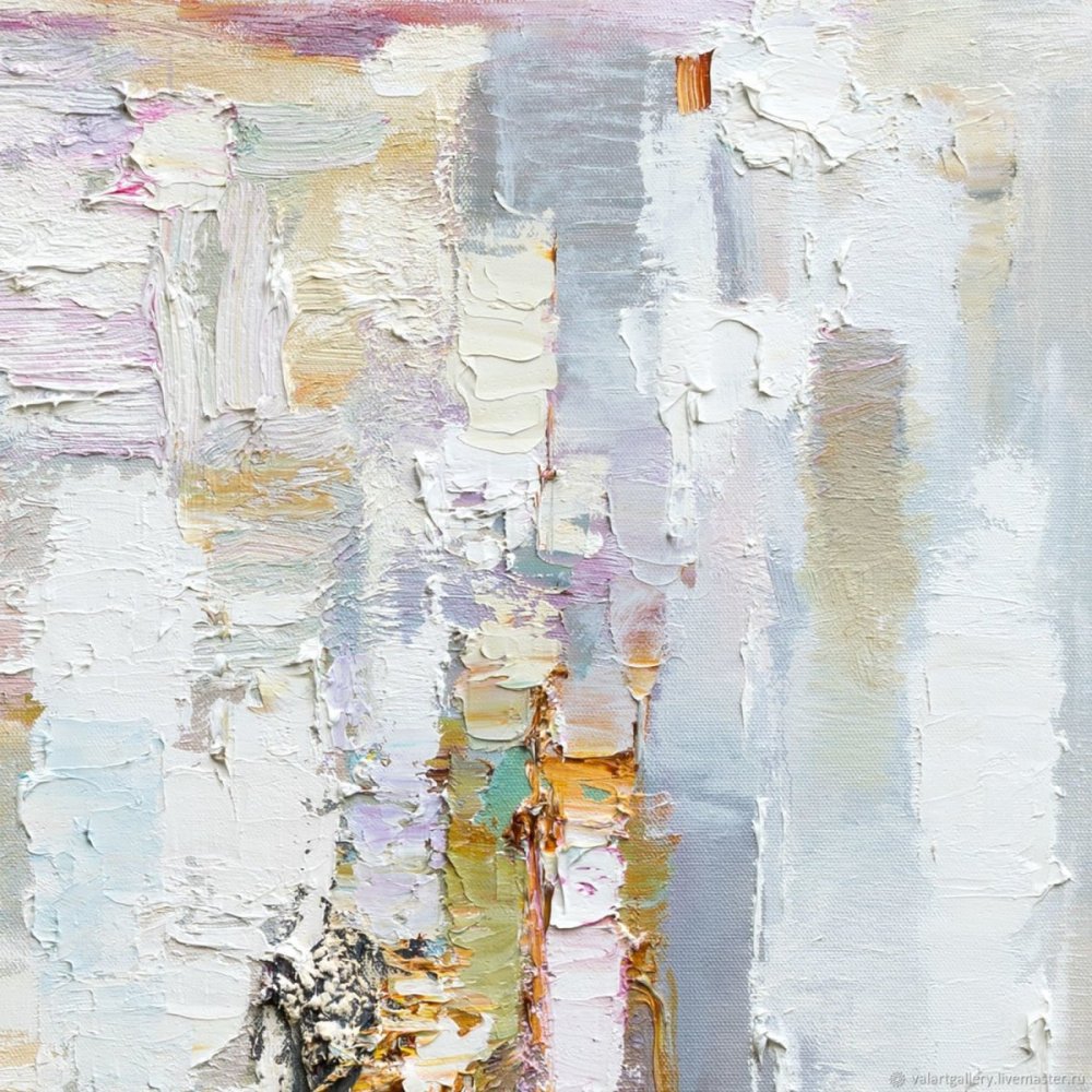 Абстракция маслом на холсте