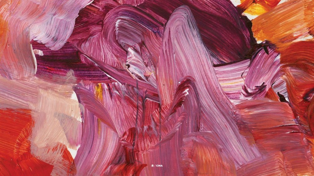 Крупные мазки краски