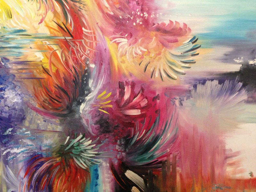 Абстракция картины