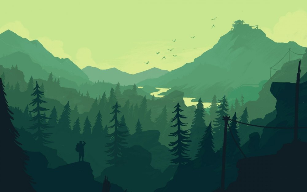 Игра про лесника Firewatch