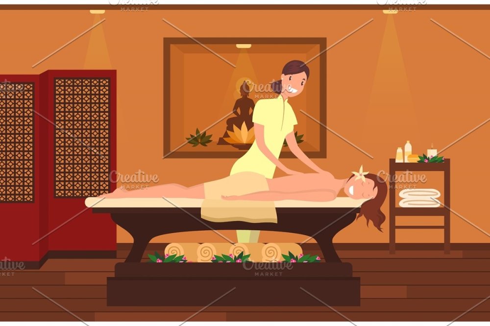 Массаж мультяшный