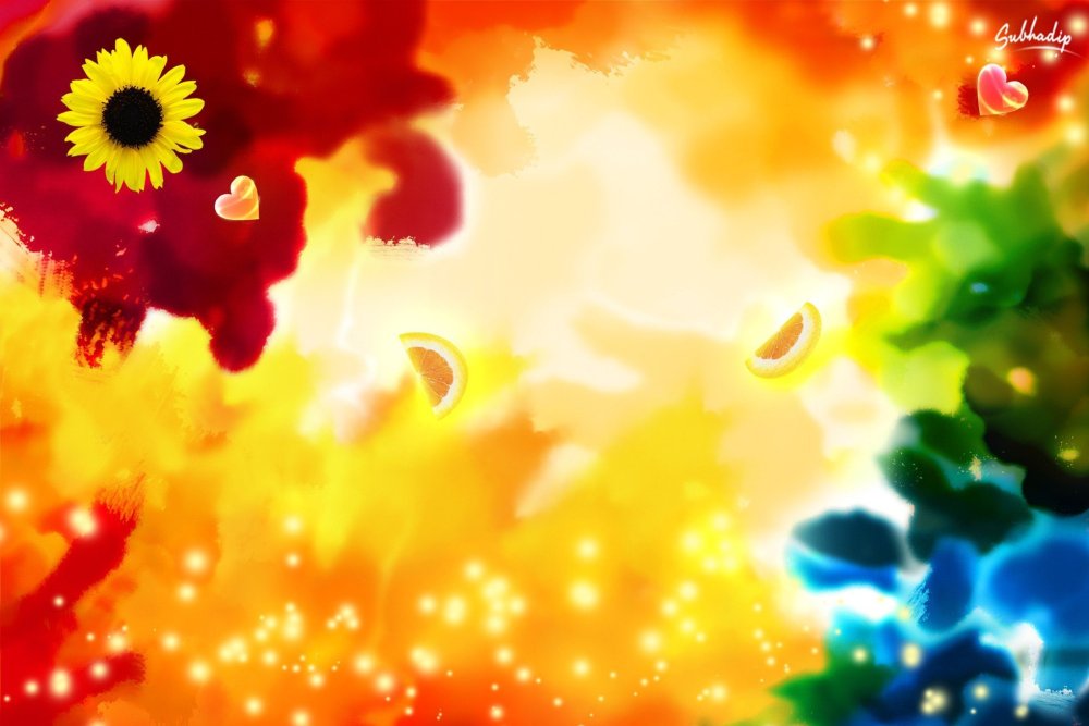 Девушка. Абстракция