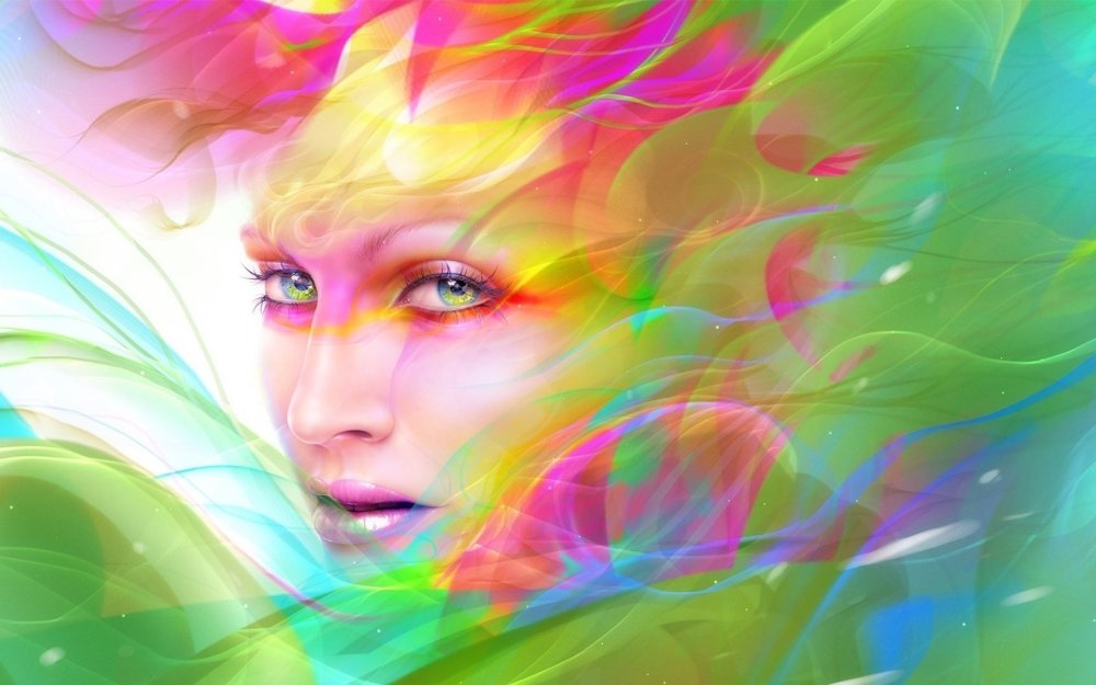 Обои на рабочий стол разноцветные