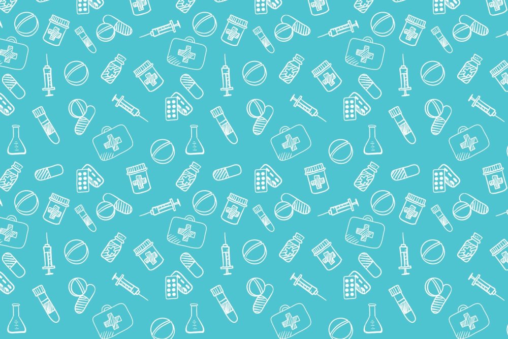 Бесшовный паттерн медицина