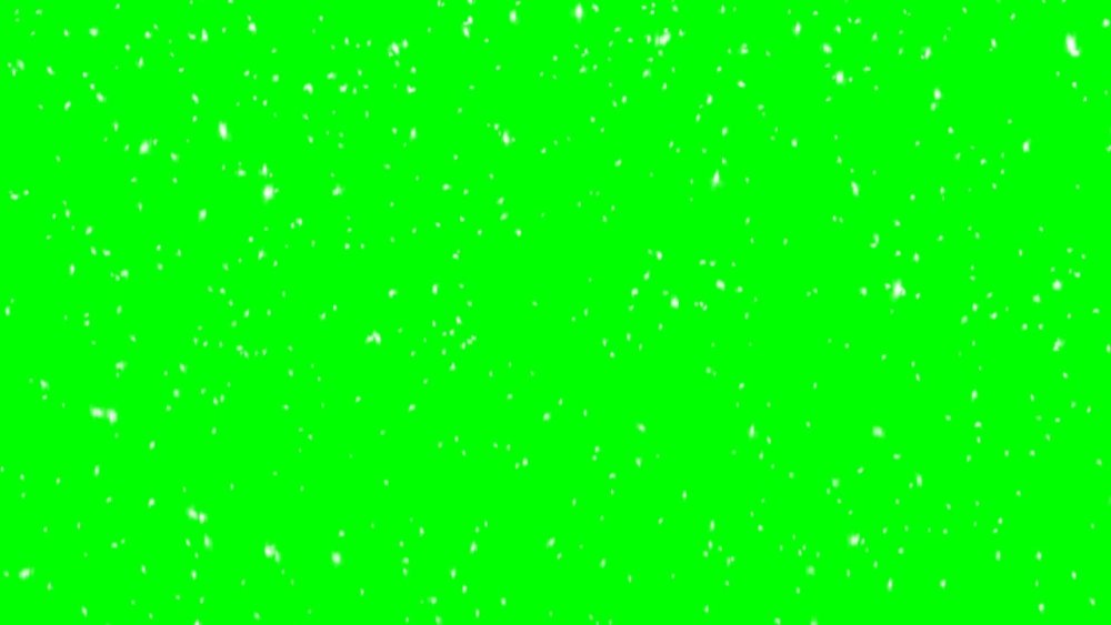 Конфетти хромакей