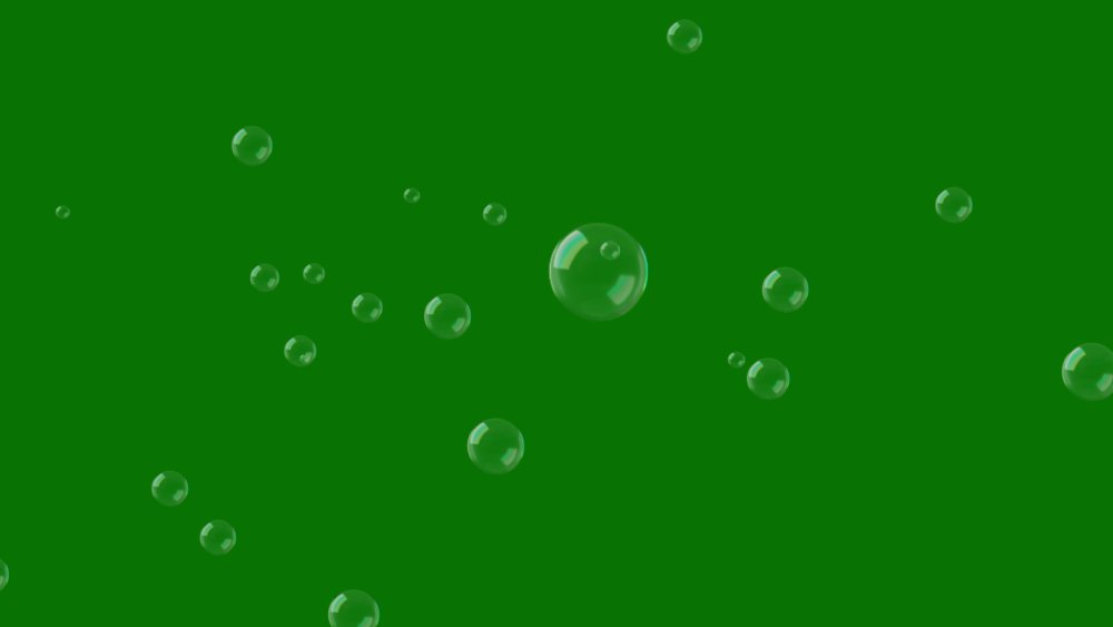 Эффекты на зеленом фоне