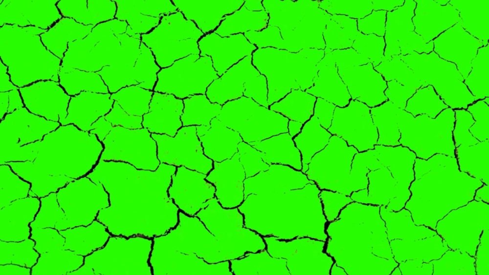 Хромакей трещины