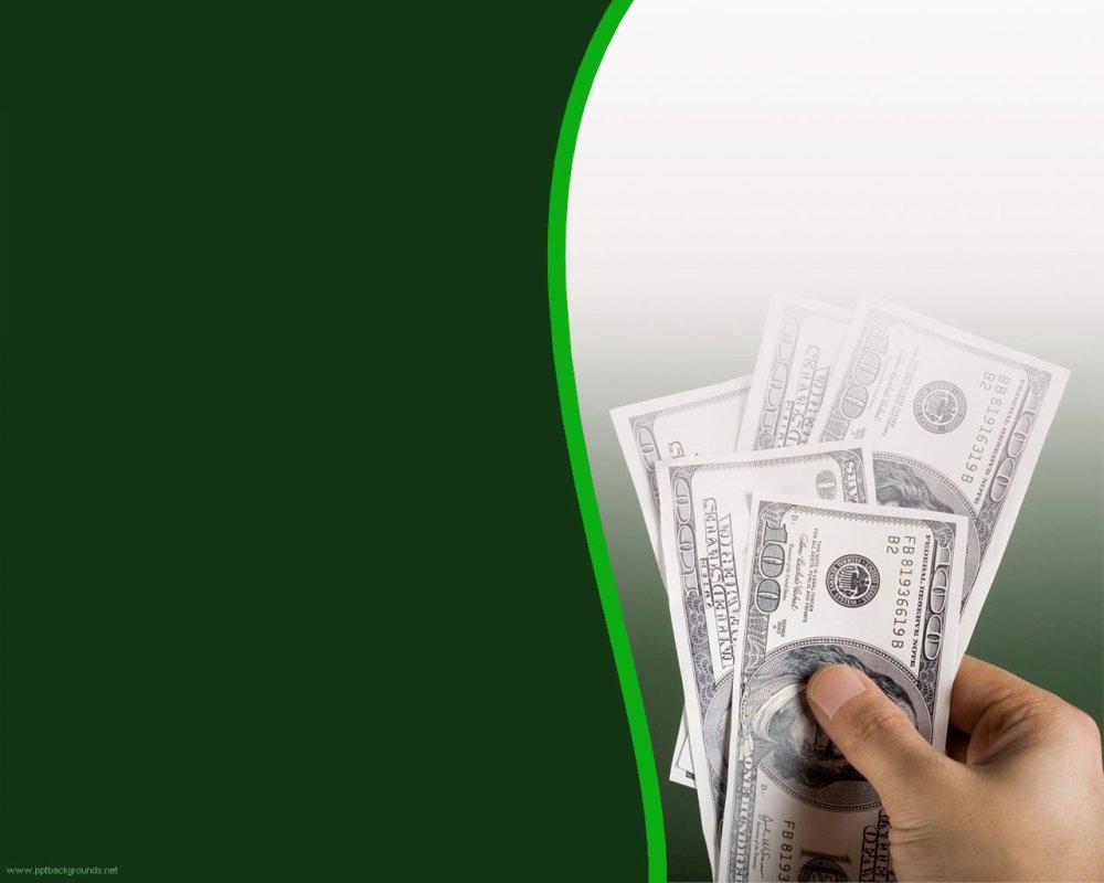 Рамка из денег