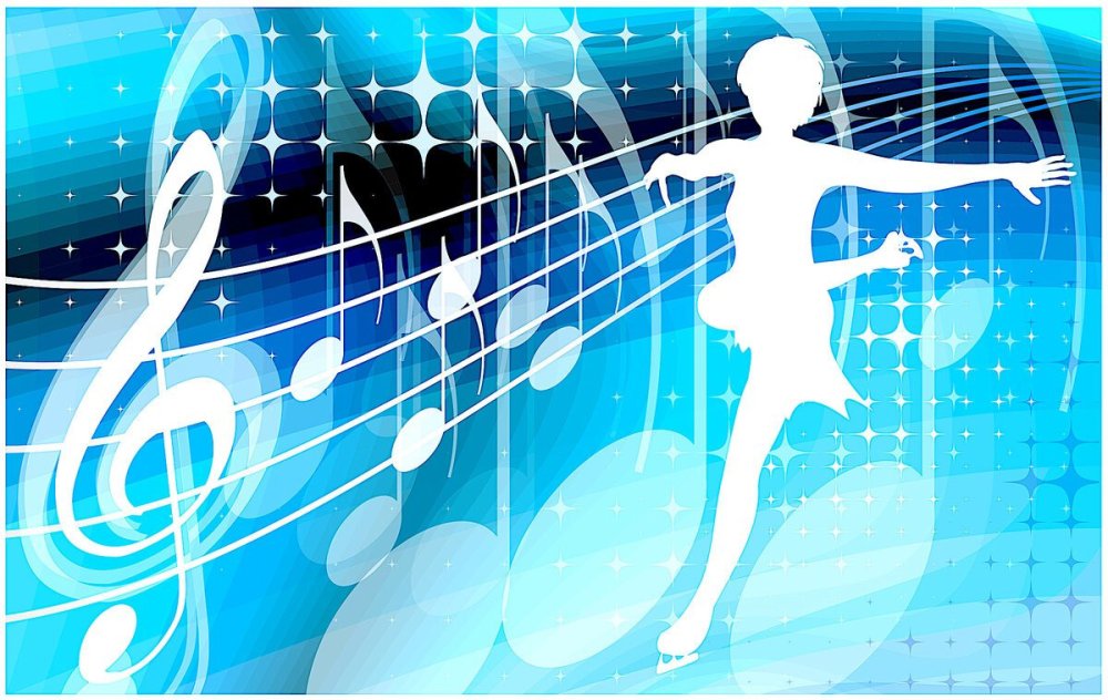 Рамка фигурное катание