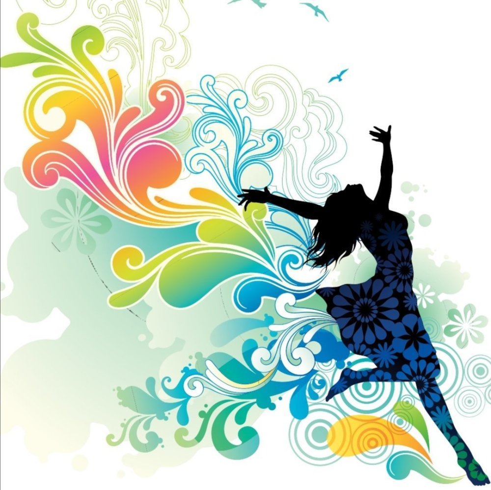 Фон для танцевального коллектива