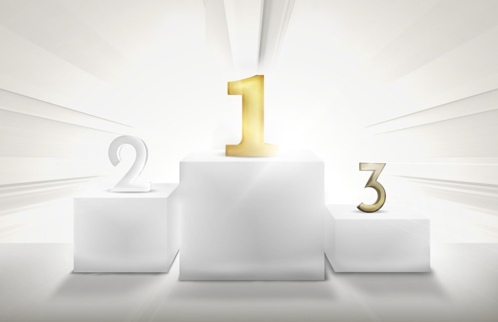 Ступени 1 2 3 место