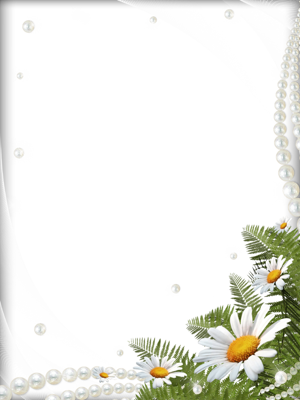 Красивая летняя рамка