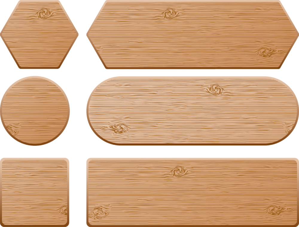 Деревянная табличка