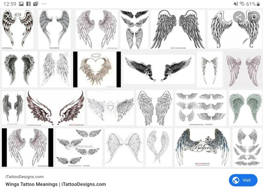 Крылья демона для Амино