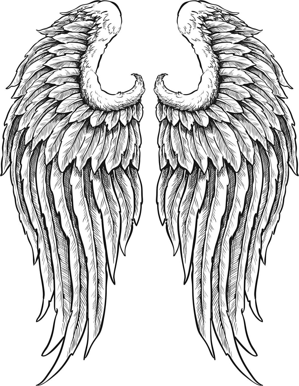 Крылья демона цветные