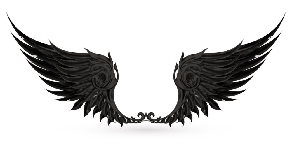 Готический стиль Крылья
