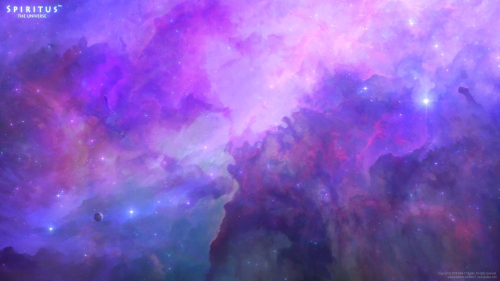 Космос замыленный задний фон