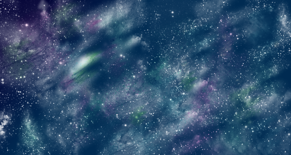 Космический фон для портрета