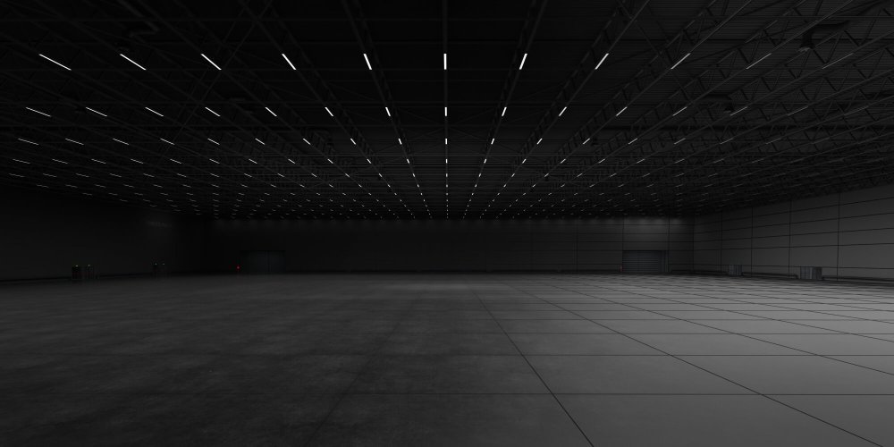 HDRI выставочный павильон