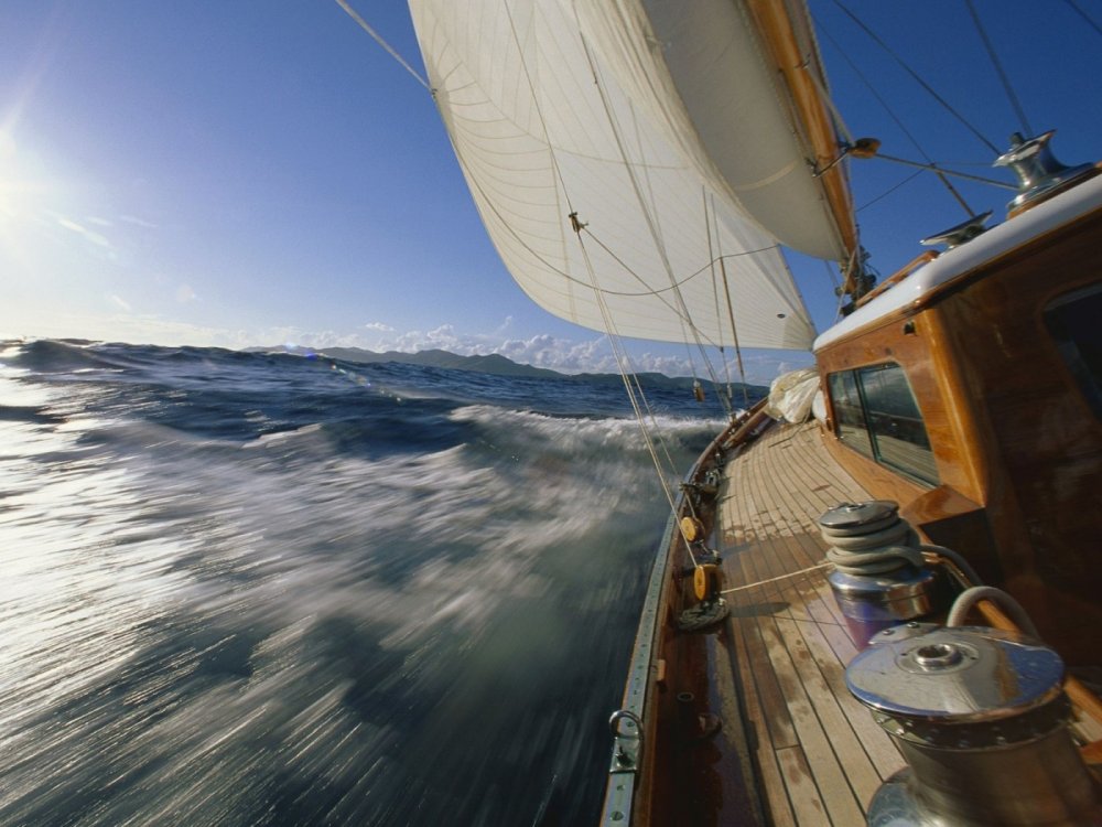 Красивый вид с корабля