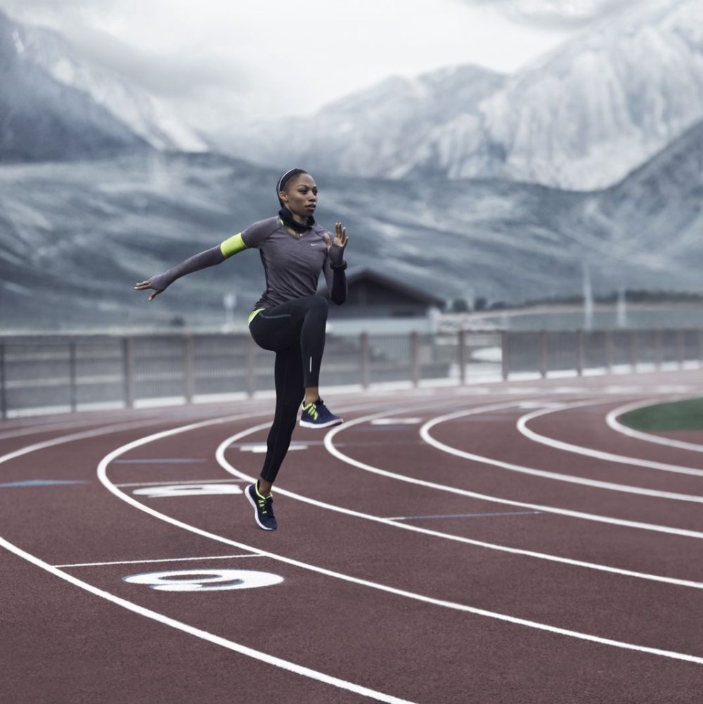 Тренировка легкоатлетов