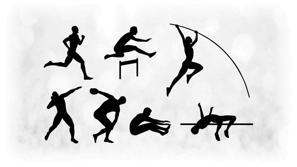 Дорожка для бега вид сверху