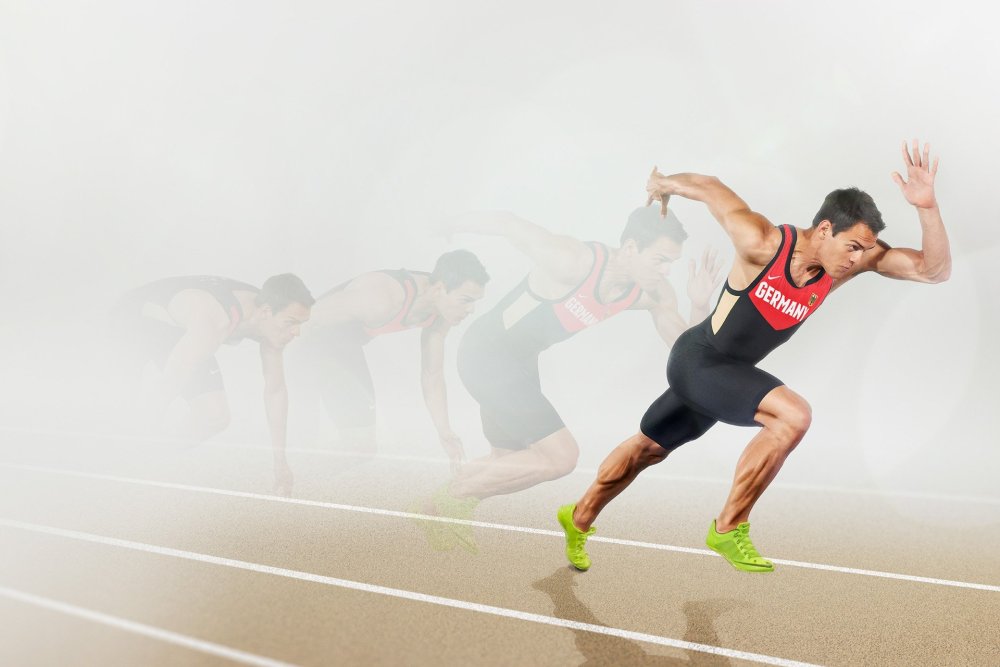 Легкая атлетика логотип