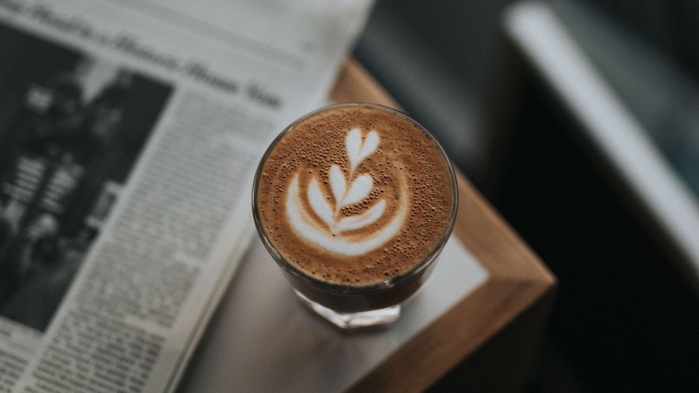 Осень книга кофе