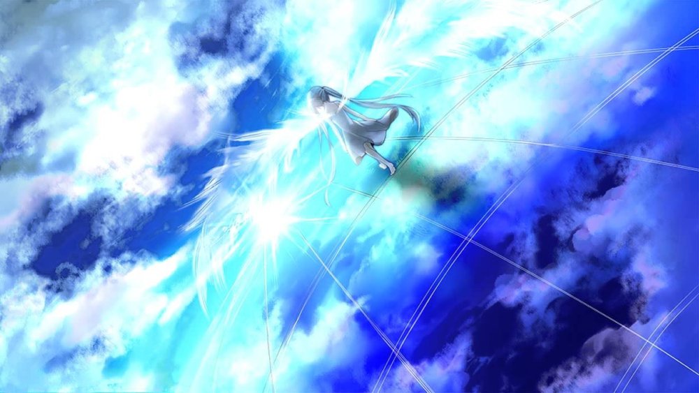 Ангел в небе