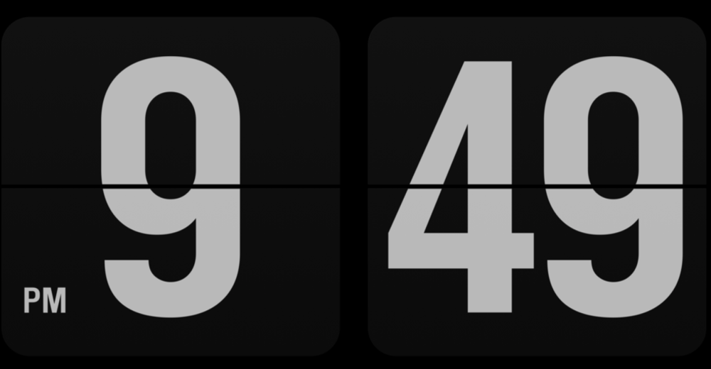 Электронные часы с таймером