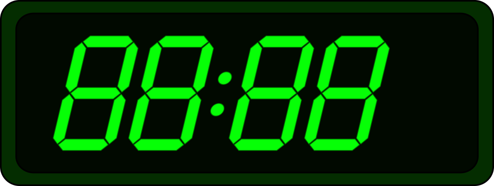 Обои аналоговые часы