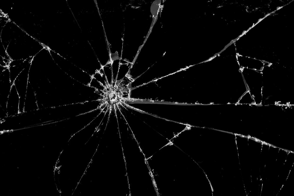 Разбитый монитор