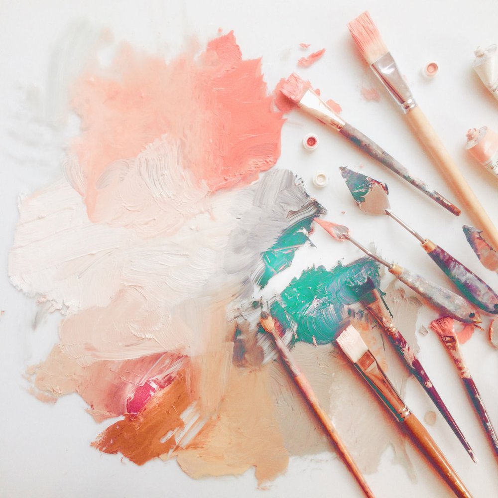 Фон для мастер класса по живописи