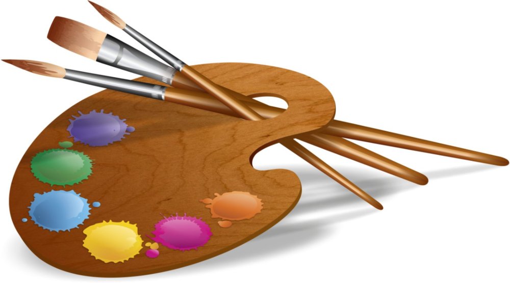 Кисти и краски