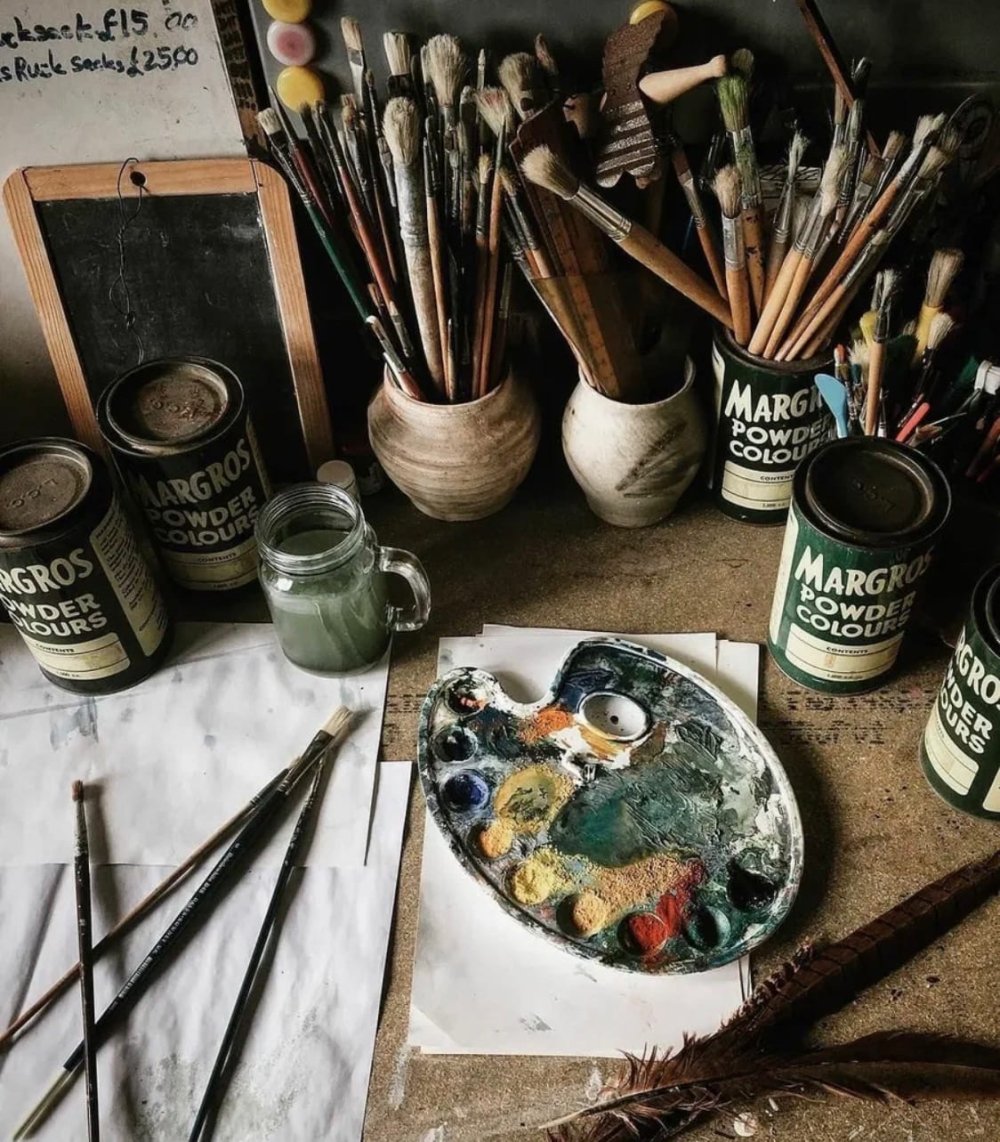 Палитра инструменты художника