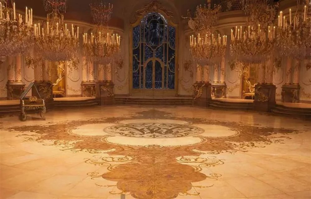 Бальный зал красавицы и чудовища 2014