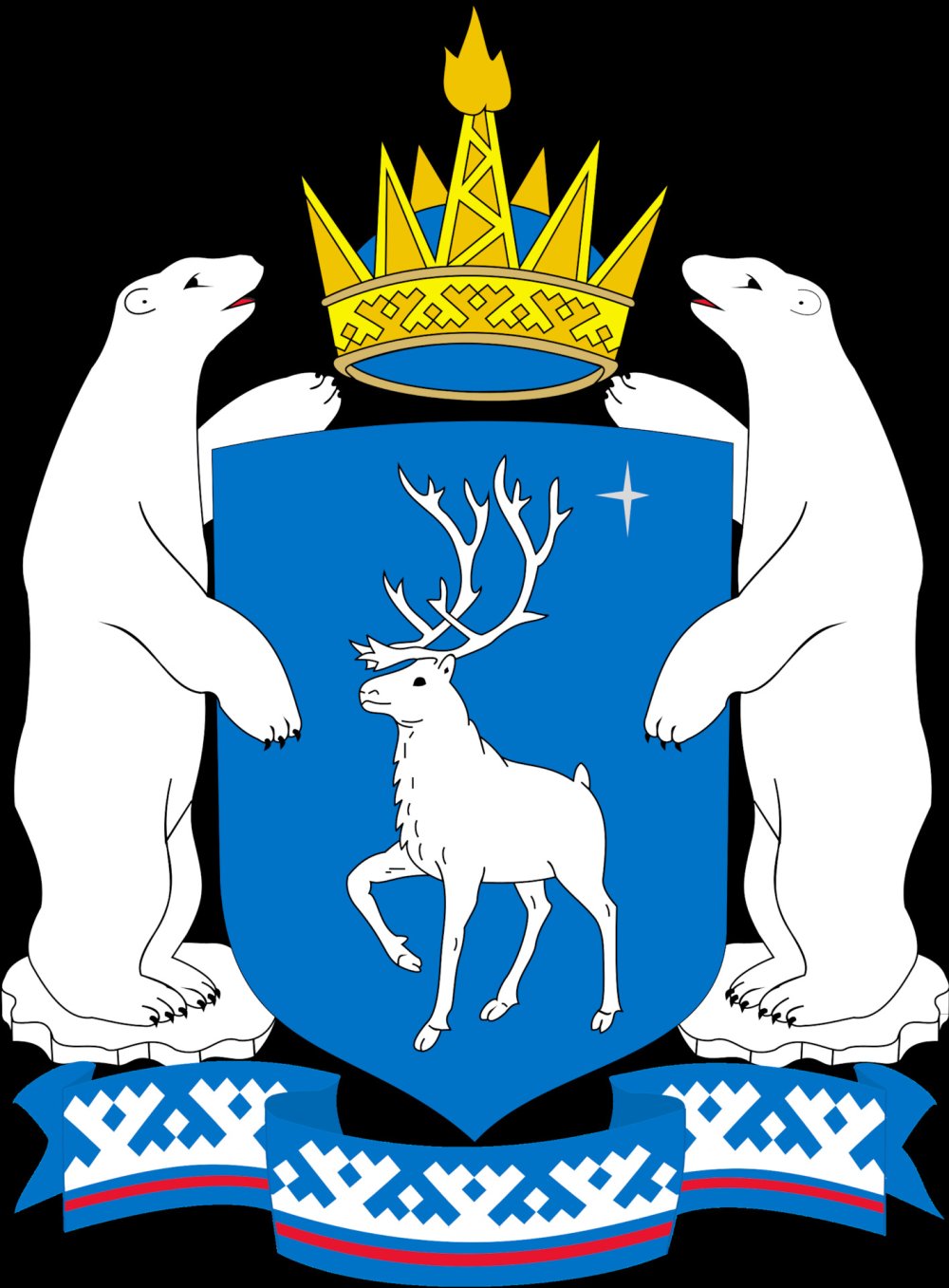 Флаг и герб Ямало-Ненецкого автономного округа