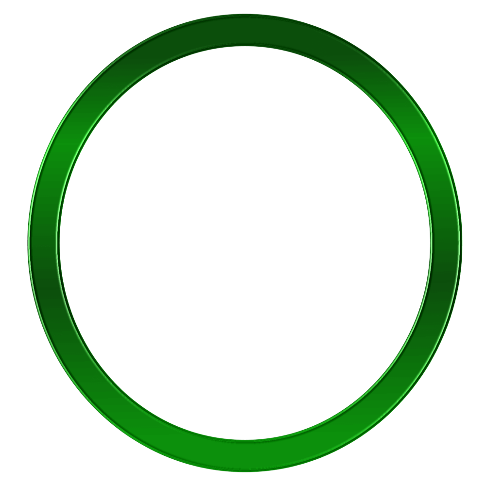 Зеленый круг. Зеленый круг на прозрачном фоне. Круг без фона. Зеленая круглая рамка.