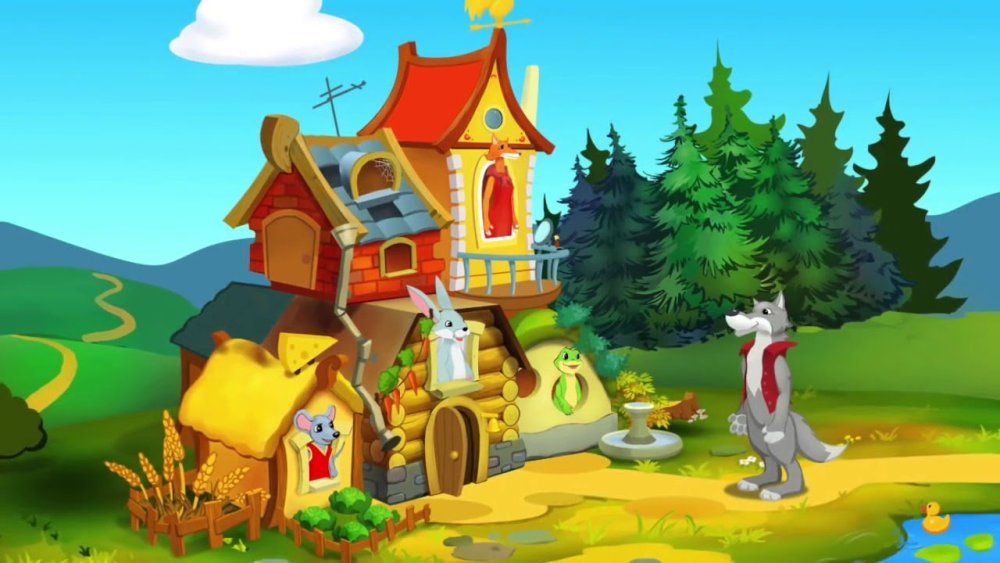 Домик из сказки