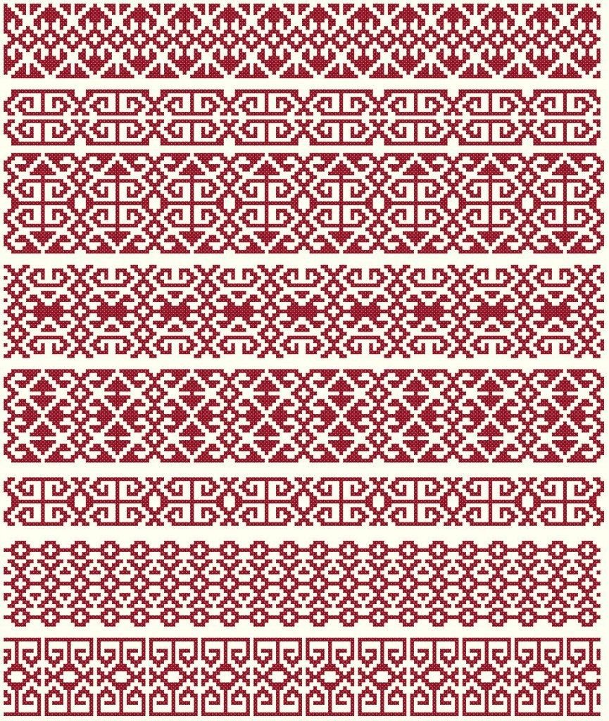 Белорусский рушник вектор