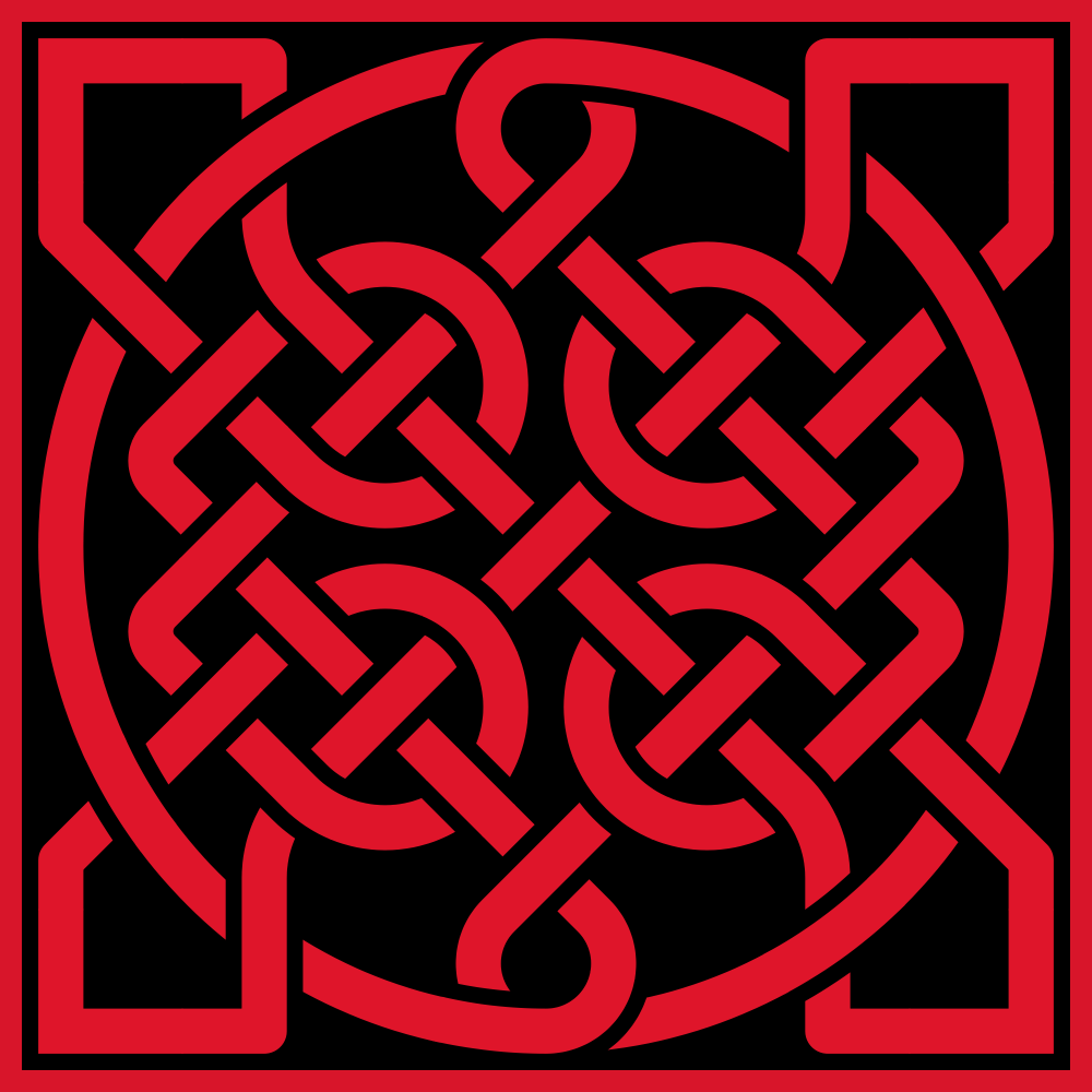 Текстура ткани со славянским орнаментом