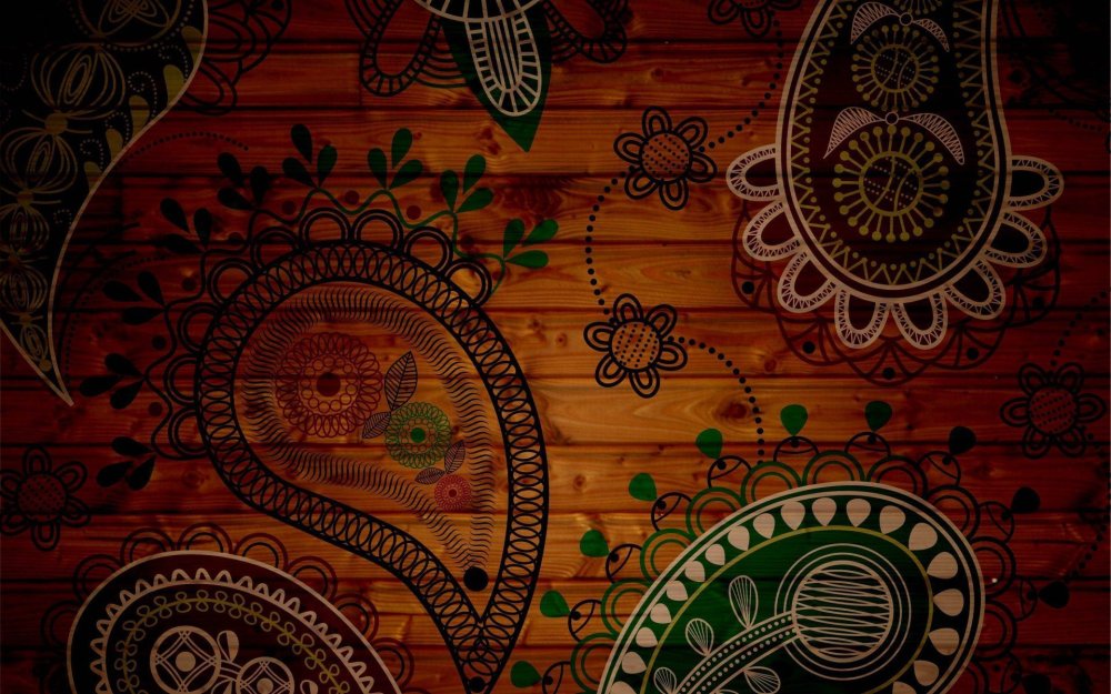 Славянский орнамент в полосе