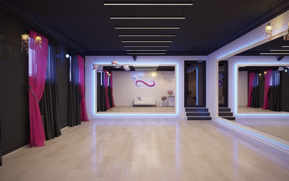 Танцевальная комната в доме