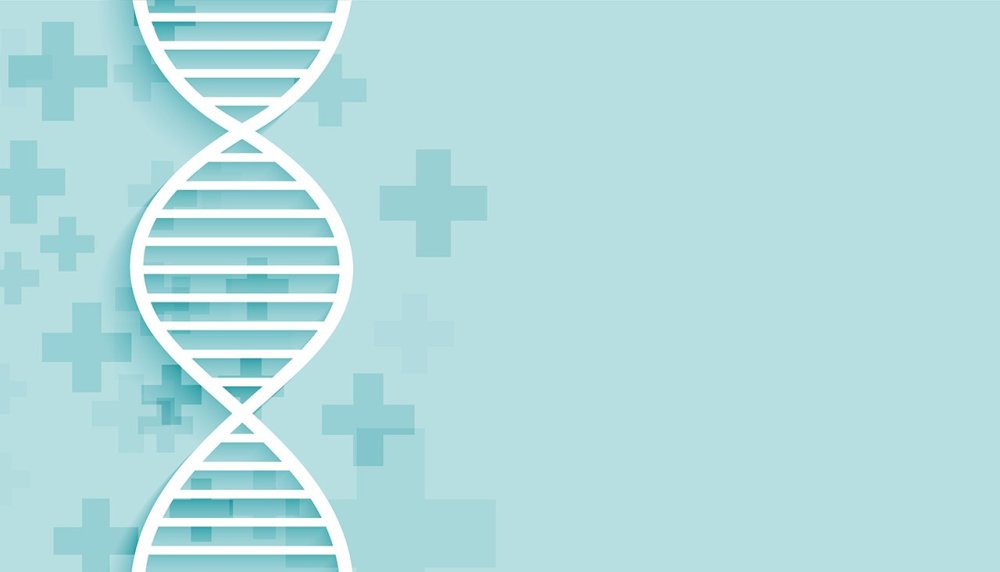 Голубой медицинский фон