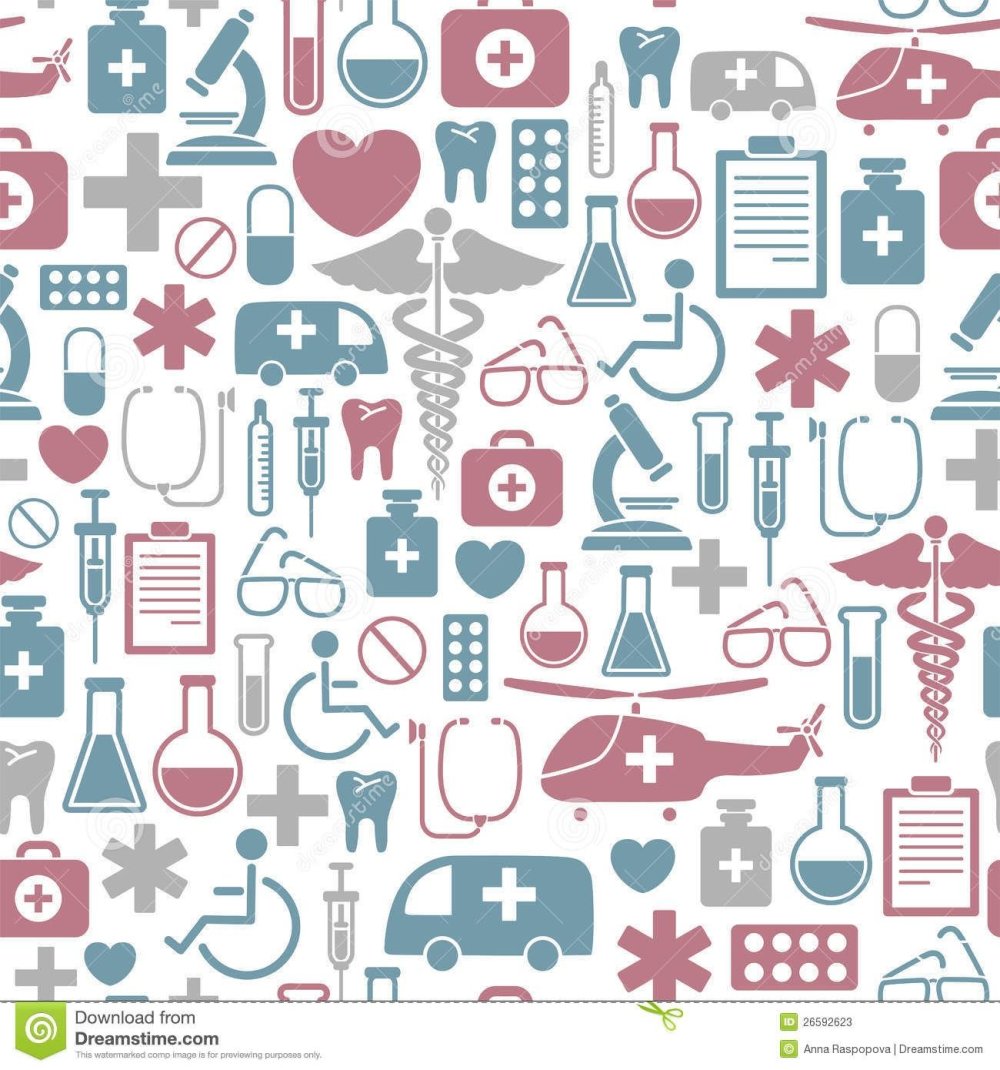Медицинский фон для скрапбукинга