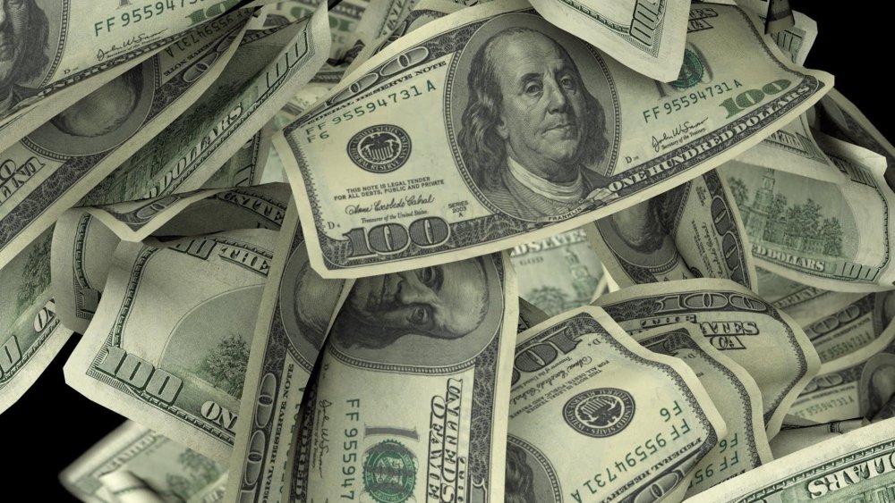 Фон доллары