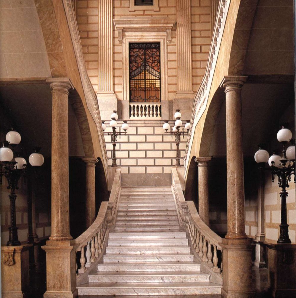 Особняк Штиглица парадная лестница