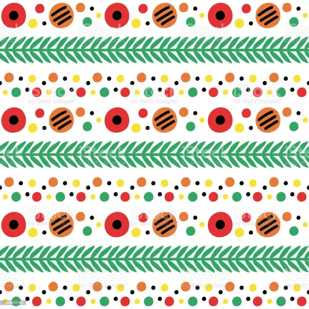 Дымковский узор вектор