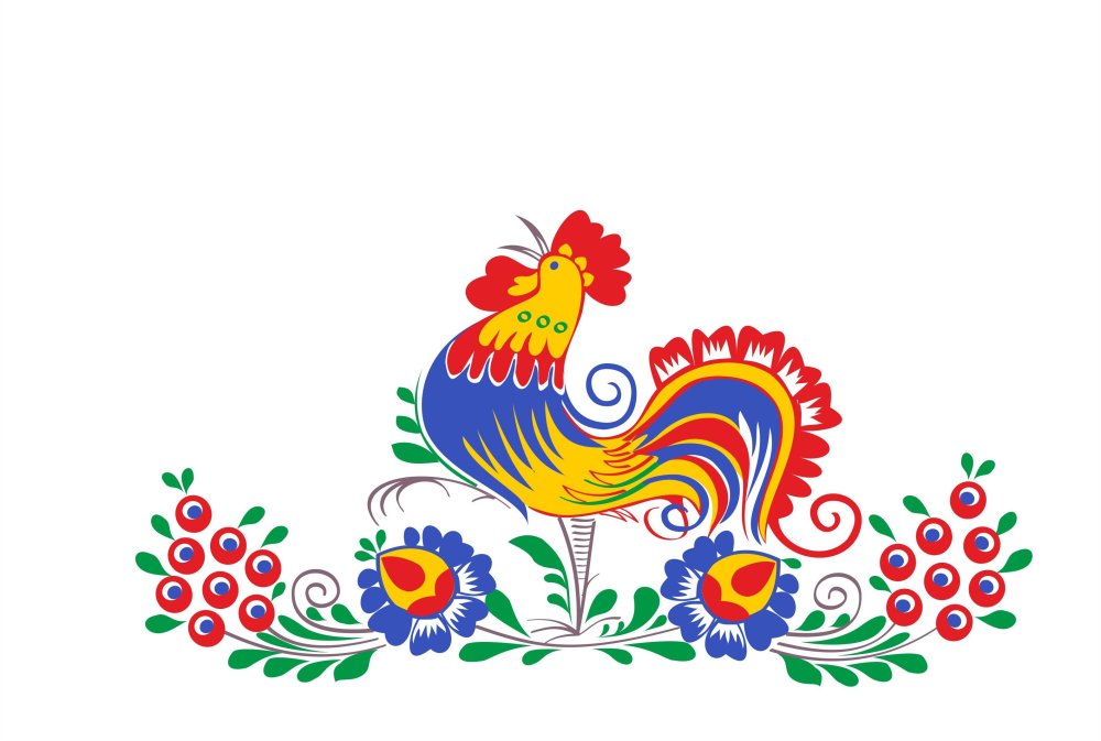 Вятская роспись Галина Устинова