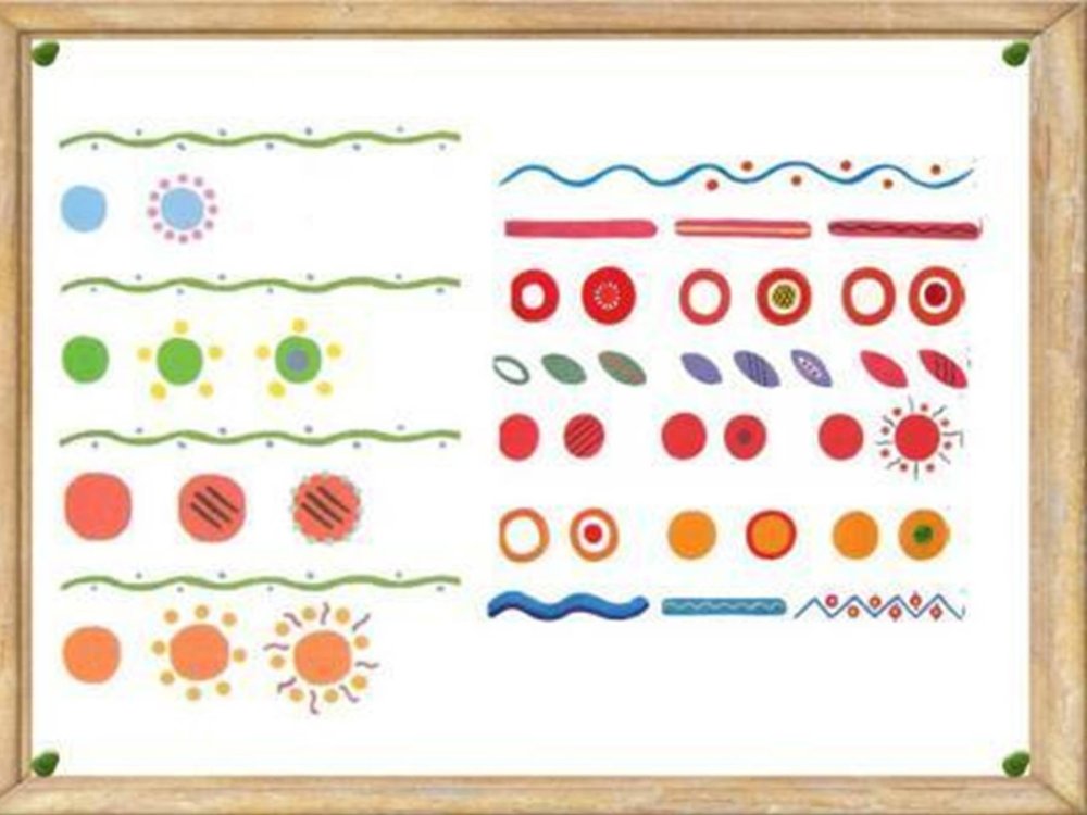 Рамка в Дымковском стиле